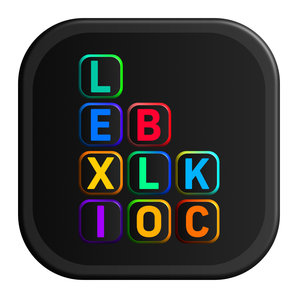 Lexiblock - Letter Block Word Game Icon